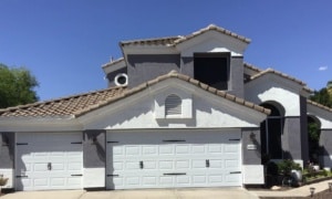 combination garage door