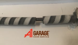 broken garage door spring