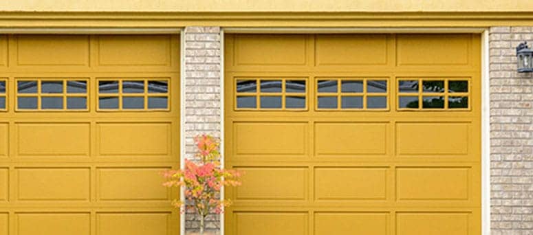 Vibrant Yellow Garage Doors Near You