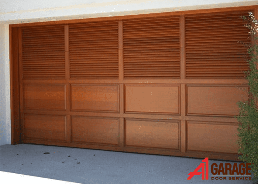 custom wood garage door installation near you