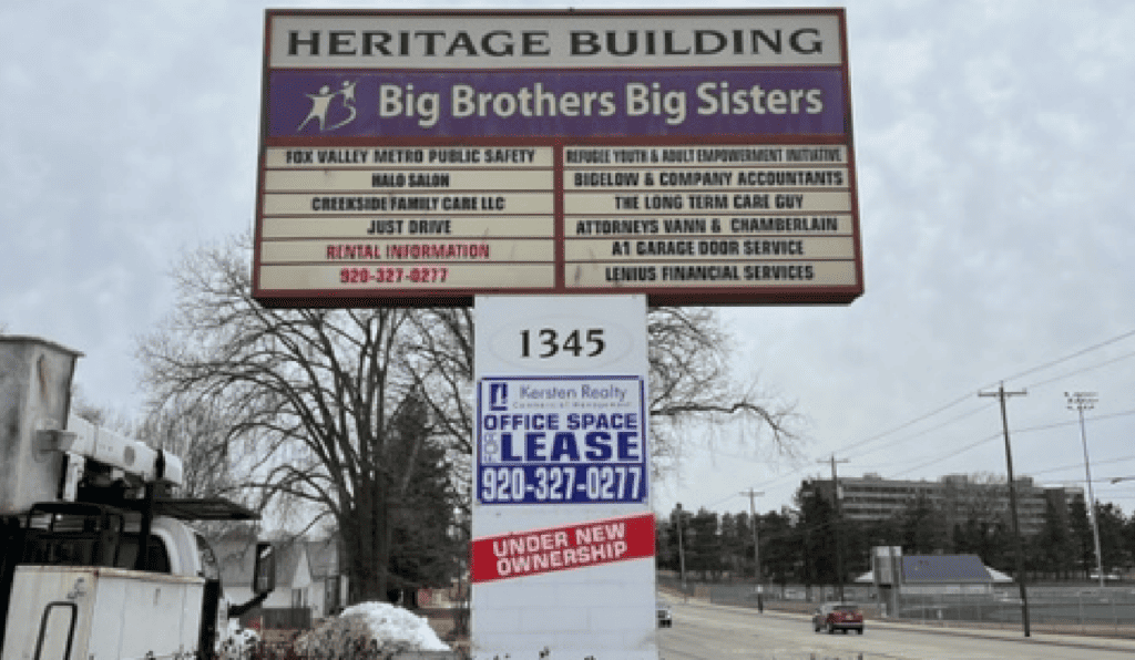 A1 Garage Door Green Bay Signage