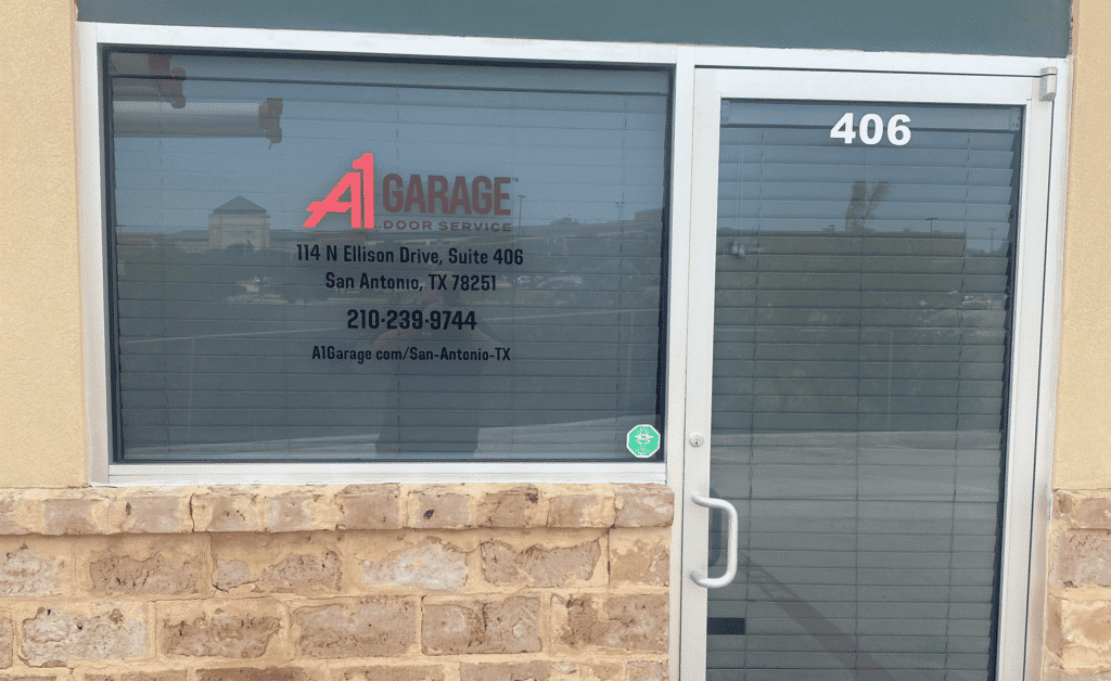 A1 Garage Door Service San Antonio StoreFront